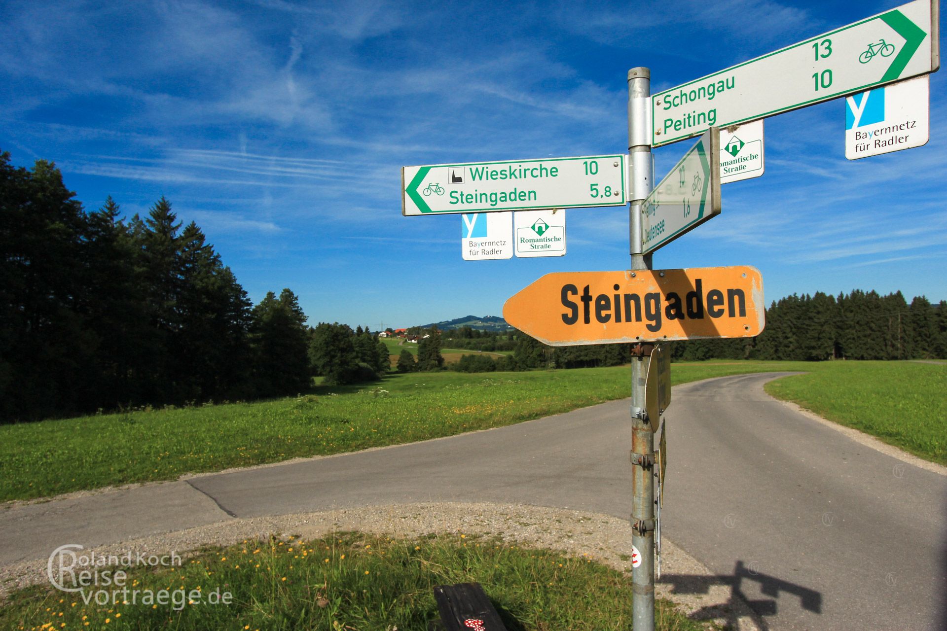 mit Kindern per Rad über die Alpen, Via Claudia Augusta, auf dem Weg nach Steingaden
